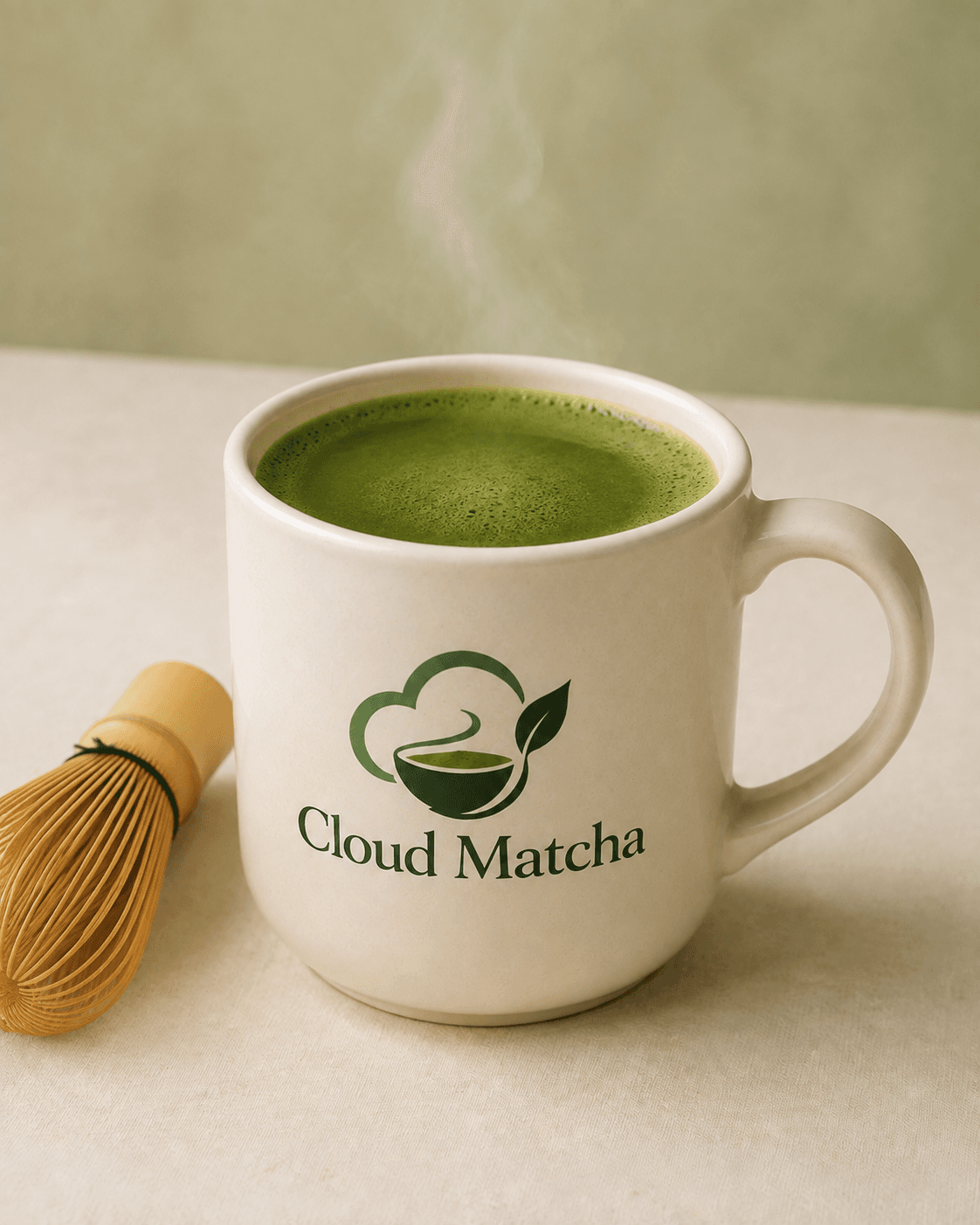 Pure Hot Matcha from Cloud Matcha