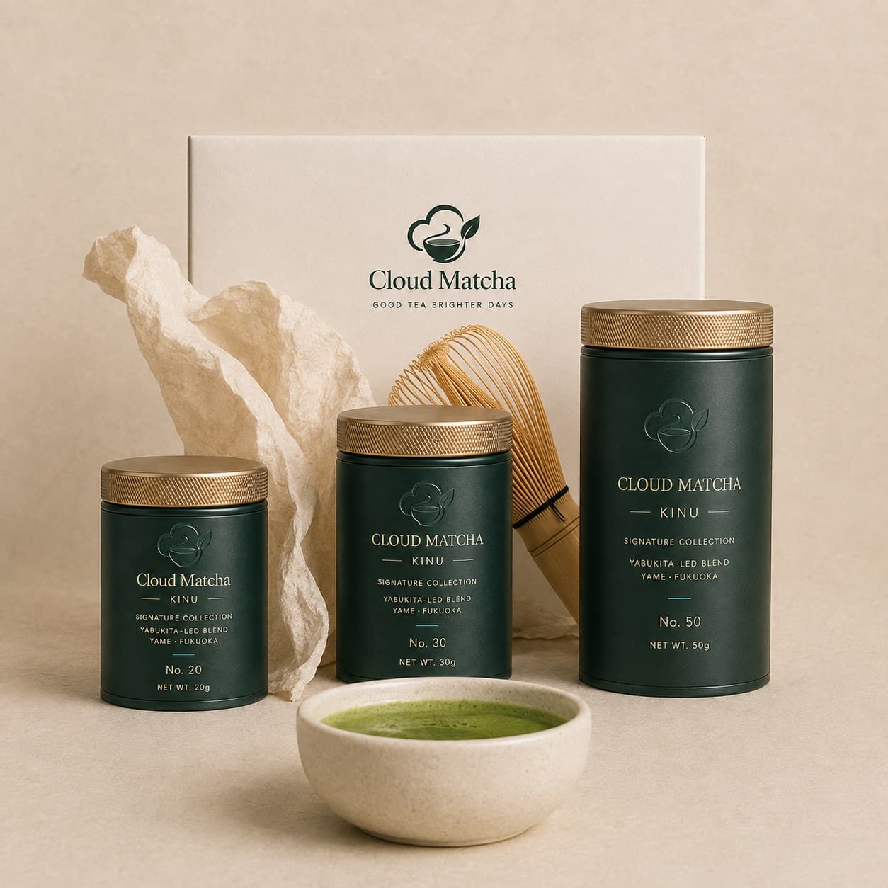 Kinu matcha size collection