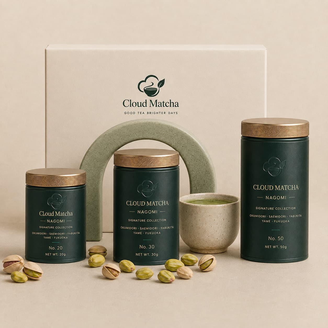 Nagomi matcha size collection