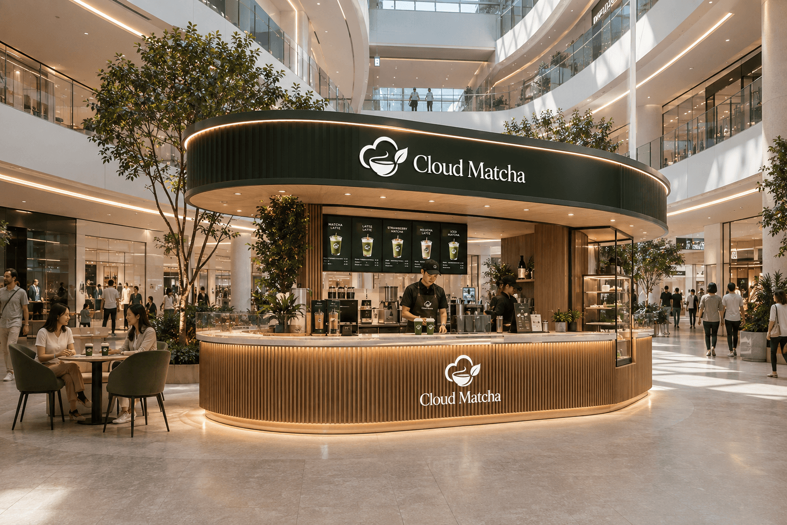 The Podium Cloud Matcha in Mandaluyong City